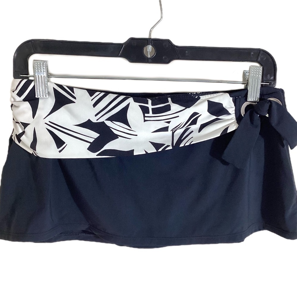 Y2K Navy Blue Low Rise Micro Mini Bikini Skort